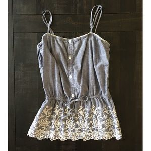 Maurices Embroidered Boho Top